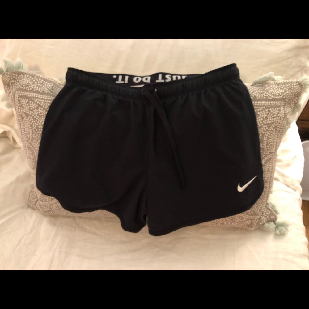 Nike Dri-Fit Running Shorts w Spandex Small- Black